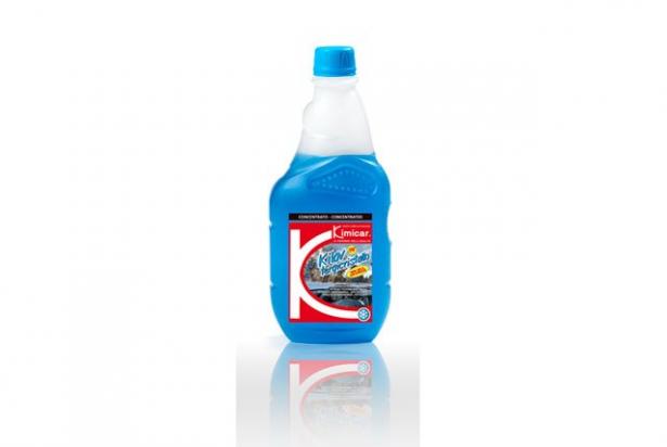 Detergente concentrato per vaschette tergicristallo con antigelo