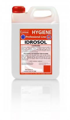 Detergente lucidante con policere idrosolubili per pavimenti lavabili