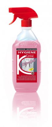 Limestone remover and disinfecting polishing cleaner for taps and fittings, showers, etc.