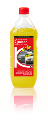 Powerful concentrated active detergent, traffic film remover and active foam