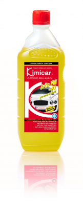 Antigelo per radiatori giallo, protegge fino a -40°C