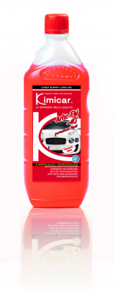 Red antifreeze, permanent fluid for closed-circuit radiators for light alloy engines