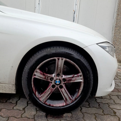 Felge mit Polylega pH behandelt