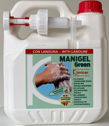Gel con microesferas vegetales y propiedades desengrasantes kg. 3