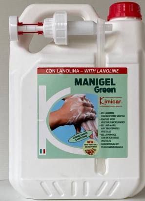 Gel con microesferas vegetales y propiedades desengrasantes kg. 5